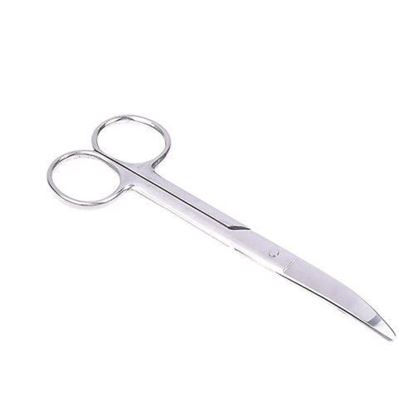 Picture of Premium Ostomy Bag Scissors for Cutting Stoma Bags | Round Blunt Tip